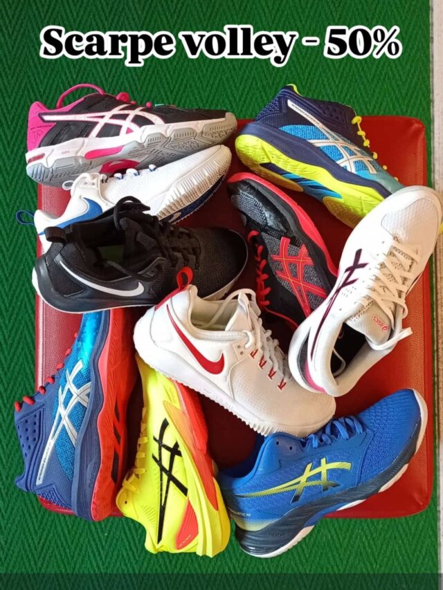Sconti fino a esaurimento scorte 🏐🏀 scarpe e accessori 🤼‍♂️🤼‍♀️