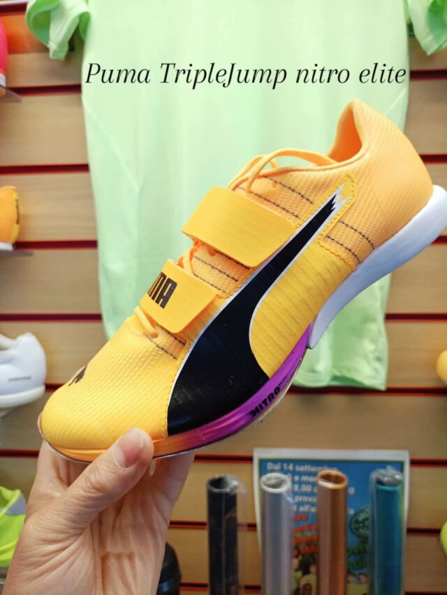 Per lunghi salti 🙂 le #Puma nitro elite da triplo e lungo @brogioli_sport https://www.brogiolisport.com/categoria/scarpe-atletica-leggera/chiodate-salti/page/2/